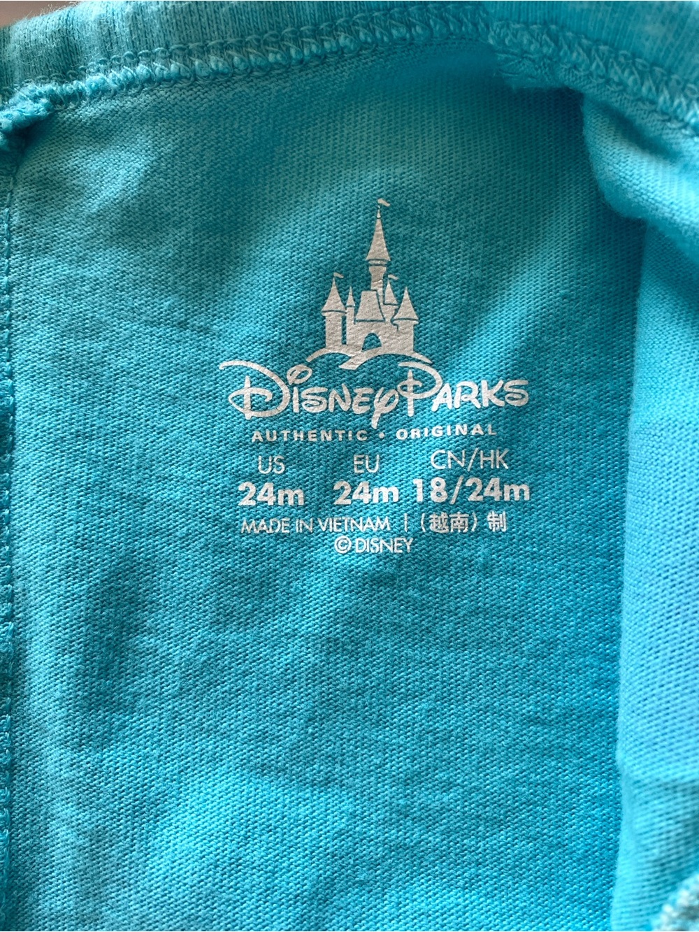 Disney Parks Monsters Inc Sulley Romper Costume Onesie 24M | 100% Cotton - Picture 2 of 12